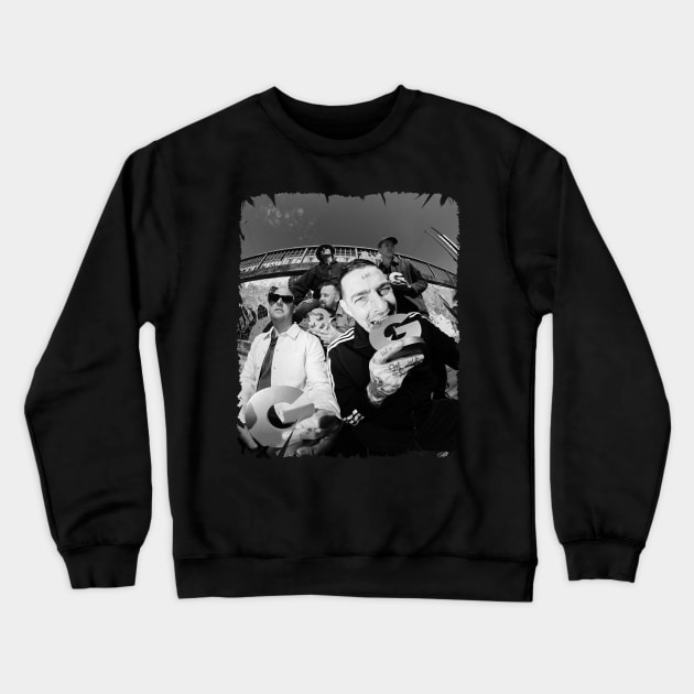 Viagra  Boys Band Crewneck Sweatshirt by trippy illusion